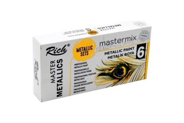 Rich Mastermix Metalik 60 CC 6 Lı Set 14295