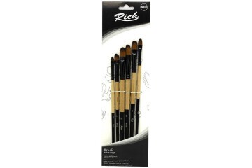 Rich Yeni Seri 02 Kedi Dili 6 Lı Fırça Set 6 11220