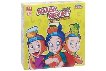 Samatlı Oyuncak Acaba Neyim Junior Meyve Ve Sebzeler 72606