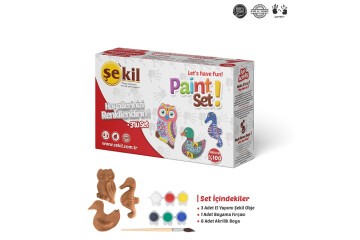 Şekil Boyama Seti 3 LÜ SKL3ST