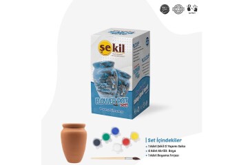 Şekil Vazo Saksı Seti SKLVSSET