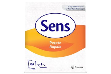 Sens Peçete 22x26,5 CM 100 Lü 7903326