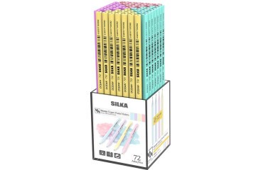 Silka Kurşun Kalem Ocean Pastel Üçgen 72 Li Kl1.TSP