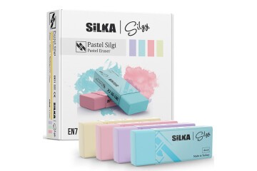 Silka Öğrenci Silgisi Pastel 20 Lİ Art.4