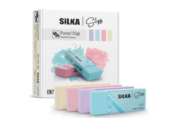 Silka Silgi Pastel 4 Renk 24 LÜ Art.44