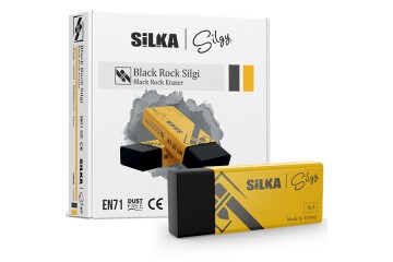 Silka Silgi Siyah Rock Siyah 24 LÜ SG.5