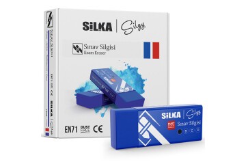 Silka Sınav Silgisi 20 Lİ Lacivert Art.8