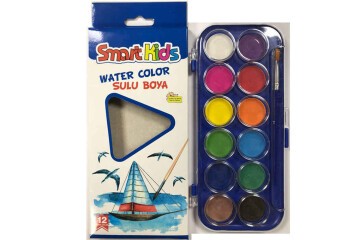 Smart Kıds Sulu Boya 12 Li 3566