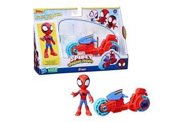 Spider And Hıs Amazıng Frıends Motorsiklet Ve Figür Spidey F6777-F7459
