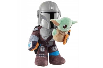 Star Wars Mandalorian Sesli Peluş Figür MTL-HNT52