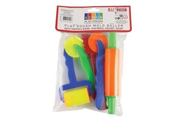 Südor Oyun Hamur Kalıp Oklava+Bıçak+Merdane+Silindir