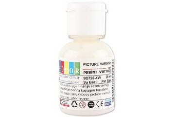 Südor Resim Verniği Su Bazlı 25 ML SD723-4W