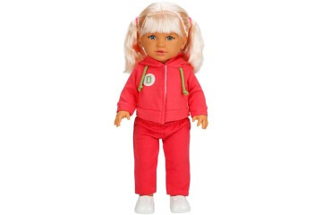 Sunman ina Sporty Bebek 45 Cm Koyu Pembe Eşofman S00040051