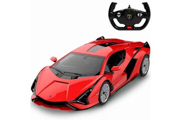 Sunman Oyuncak Işıklı Uzaktan Kumandalı Araba R/C 1/14 F/F Lambroghını Sıan Man.Kapı Açılan 2.4Ghz.Işıklı 2R.