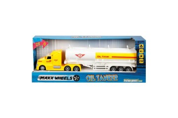 Sunman Oyuncak Maxx Wheels Sesli ve Işıklı Yakıt Tankeri 1:50