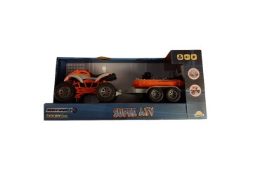 Sunman Oyuncak Maxx Wheels Süper Atv Sesli ve Işıklı Sürtmeli Araçlar
