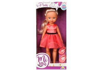 Sunman Oyuncak Mina Party Bebek 35 Cm