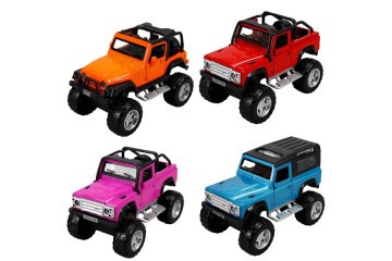 Sunman Oyuncak Sesli Ve Işıklı Metal Araba Safarı Jeep 13 Cm FY80708