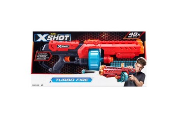 Sunman Oyuncak Sünger Atan Silah Zur-X-Shot- Excel-Turbo Fıre 48 Mermili