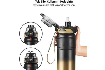 Tkk Termos Çelik 900 ML T2025