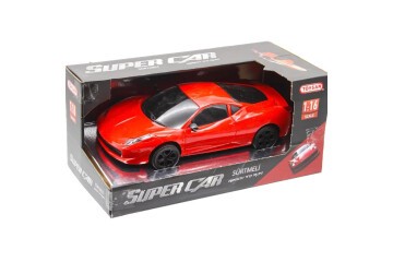 Toysan Oyuncak Sürtmeli Süper Araba 1:16 Lam Fer