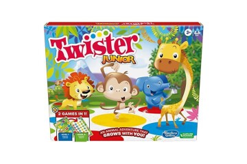 Twister Junior Oyunu, Hayvan Macerası 2 Taraflı Mat, 2 Oyun 1 Arada