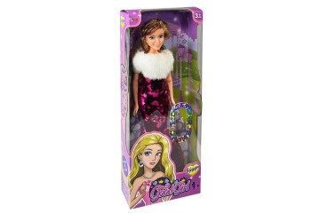 Vardem Oyuncak 29 Cm Renk Değiştiren Pullu Elbiseli Bebek 48 Pcs VRD-WG-66772