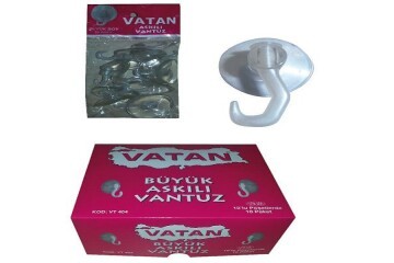 Vatan Vantuz Kancalı 10 Lu Büyük VT404