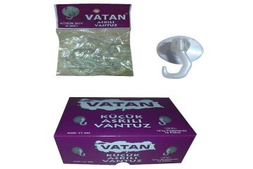 Vatan Vantuz Kancalı 10 Lu Küçük VT403