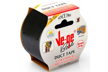 Vege Özel Amaçlı Bant Tamir ve Yalıtım Power Ducttape 50x10 Siyah