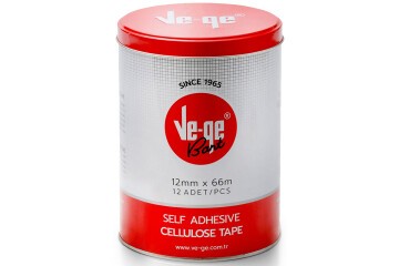 Vege Selefon Bant Teneke 12x66