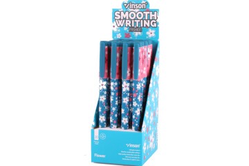 Vinson Jel Kalem Fashıon Flower Desenli 20 Li A18