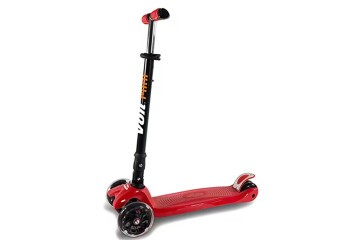 Voit Scooter 218 Kırmızı 3 Tekerlekli Işıklı Çocuk 8VOY218/021