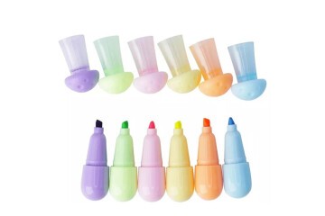 Xuczi Fosforlu Kalem Mini Mantar 6 Lı BC-725