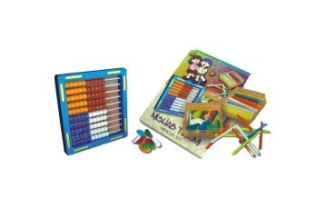 Yıldızlar Mishap (Abaküs) Takımı Sayı Çubuklu ve Fasulyeli 98