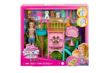 Barbie Stacie Nin Köpekçik Oyun Parkı