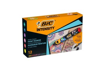 BIC INTENSITY PAINT MARKER 12Lİ KARIŞIK