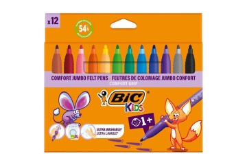 Bic Keçeli Kalem Comfort Jumbo 12 Renk 517250