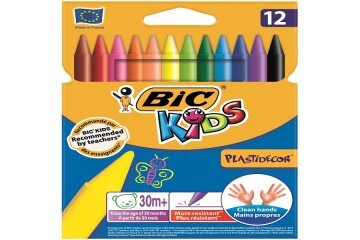 Bic Pastel Boya Plastidecor Karton Kutu 12 Lİ 920299