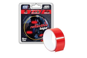 Boss Tape Reflektif Bant Kırmızı 35mmx1,5mt Bt-090