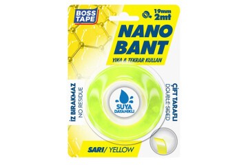 Boss Tape Yeni Sarı Nano Bant Magic Tape (Blister) Bt-01034
