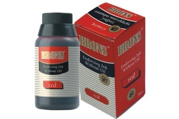 Brons Istampa Mürekkebi Yağlı 30 CC Kırmızı BR-316