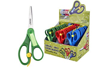 Brons Öğrenci Makası Yaylı İsimlikli BR-703