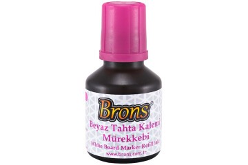 Brons Tahta Kalemi Mürekkebi Pembe 30 CC