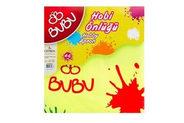 Bu-Bu Boyama Önlüğü 4-6 Yaş Su Geçirmez BUBU00005
