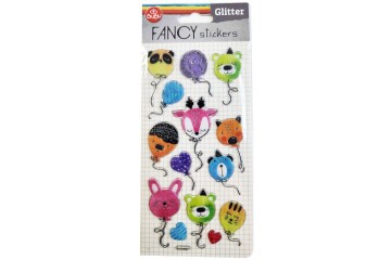 Bu-Bu Damla Stickers Glıtter Balon 9x20 BUBU-PUS-6607