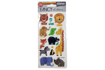 Bu-Bu Damla Stickers Glıtter Vahşi Hayat 9x20 BUBU-PUS-6603