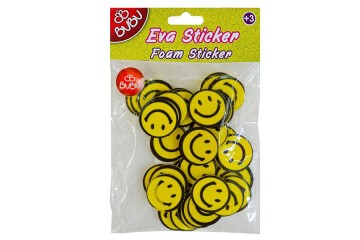 Bu-Bu Eva Sticker Gülen Yüz Orta BUBU-STS030