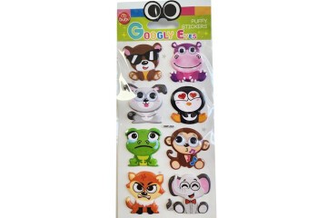 Bu-Bu Googly Eyes Puffy Sticker Krşk Hayvanlar 9x21 BUBU-SWP-2301