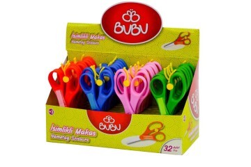 Bu-bu Öğrenci Makası İsimlikli Frenli Bubu-mk0001